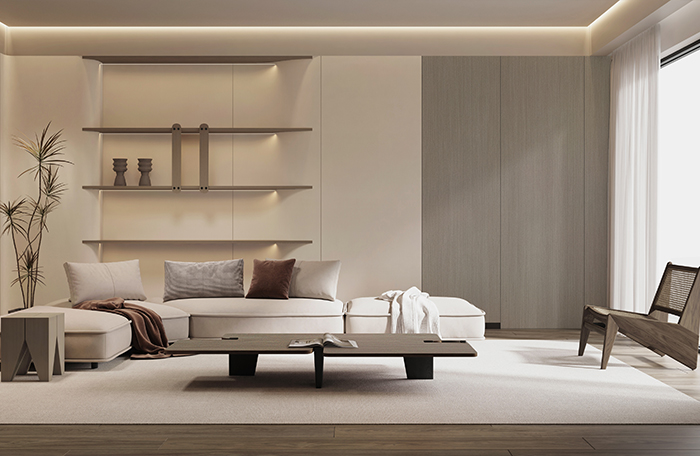 单开极简同色门（同色边框）套餐2