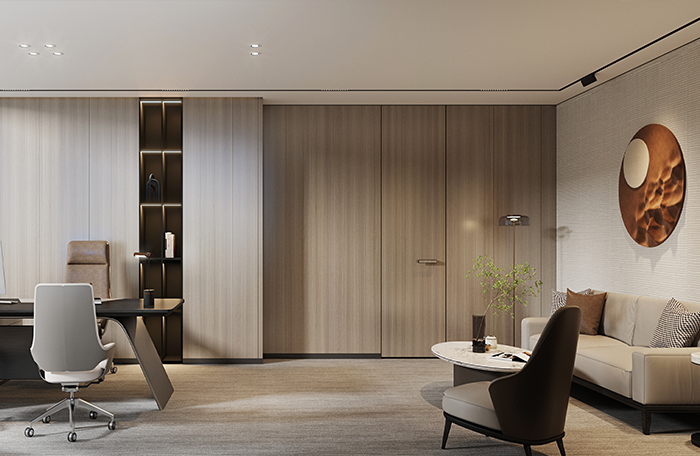 单开极简同色门（哑黑边框）套餐1